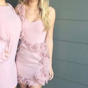 BCBG size 2 one shoulder dress